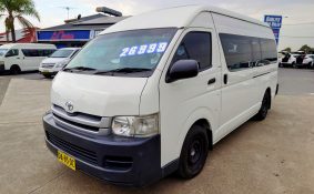 2009 Toyota Hiace Commuter Automatic Diesel