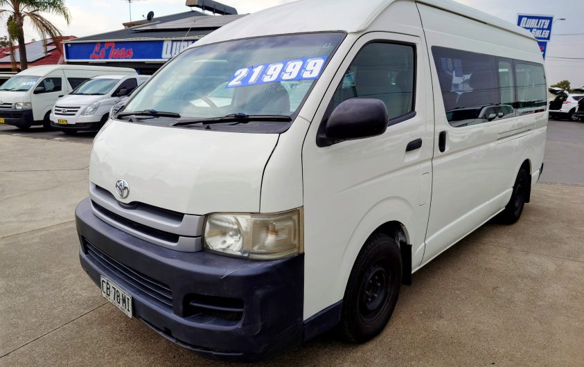 2008 Toyota Hiace Commuter